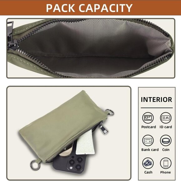 Compact Waterproof Crossbody Bag for Women – Adjustable Strap and Stylish Design - Picture 6 of 7